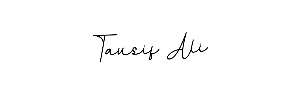 The best way (BallpointsItalic-DORy9) to make a short signature is to pick only two or three words in your name. The name Tausif Ali include a total of six letters. For converting this name. Tausif Ali signature style 11 images and pictures png
