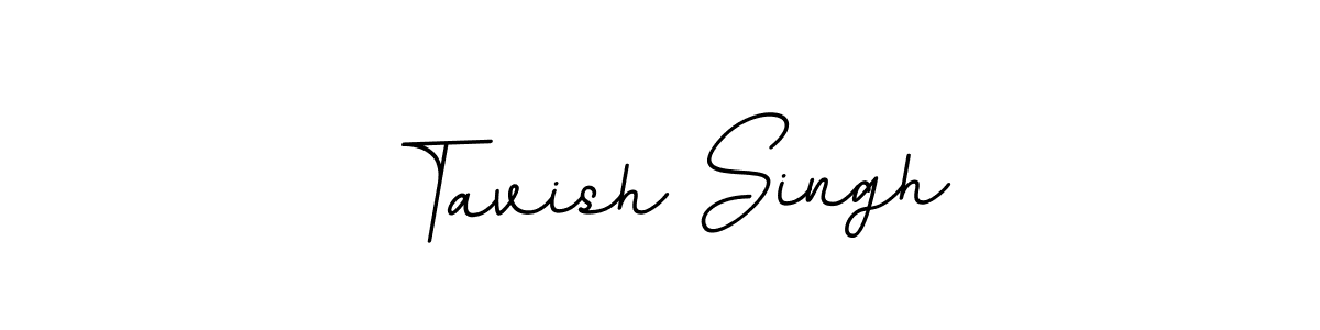 Create a beautiful signature design for name Tavish Singh. With this signature (BallpointsItalic-DORy9) fonts, you can make a handwritten signature for free. Tavish Singh signature style 11 images and pictures png