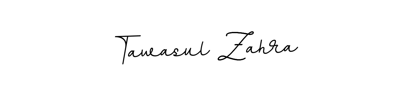 The best way (BallpointsItalic-DORy9) to make a short signature is to pick only two or three words in your name. The name Tawasul Zahra include a total of six letters. For converting this name. Tawasul Zahra signature style 11 images and pictures png