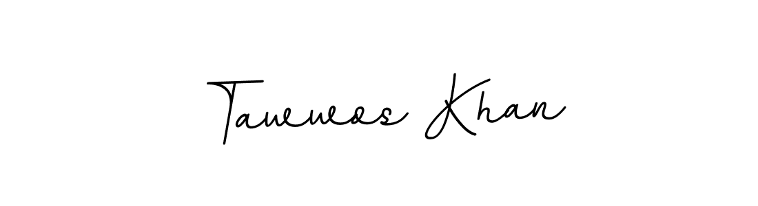 How to make Tawwos Khan signature? BallpointsItalic-DORy9 is a professional autograph style. Create handwritten signature for Tawwos Khan name. Tawwos Khan signature style 11 images and pictures png