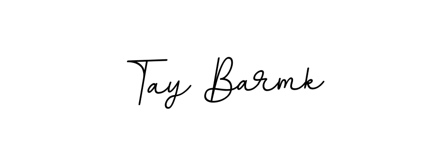 Use a signature maker to create a handwritten signature online. With this signature software, you can design (BallpointsItalic-DORy9) your own signature for name Tay Barmk. Tay Barmk signature style 11 images and pictures png