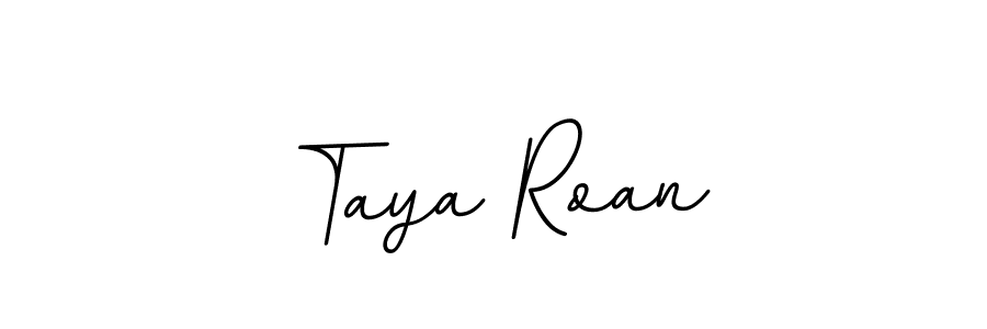 It looks lik you need a new signature style for name Taya Roan. Design unique handwritten (BallpointsItalic-DORy9) signature with our free signature maker in just a few clicks. Taya Roan signature style 11 images and pictures png