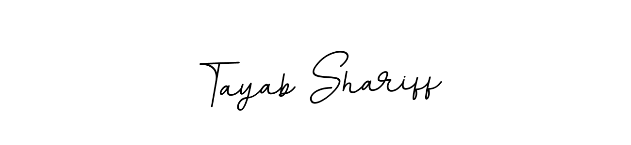 Make a beautiful signature design for name Tayab Shariff. Use this online signature maker to create a handwritten signature for free. Tayab Shariff signature style 11 images and pictures png
