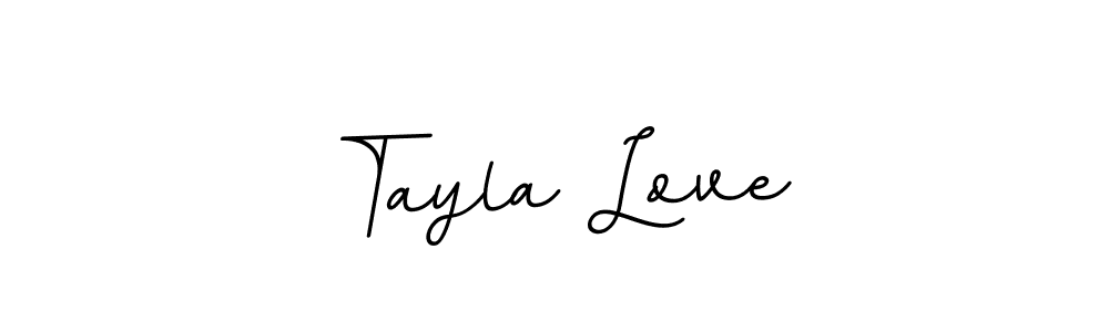 Tayla Love stylish signature style. Best Handwritten Sign (BallpointsItalic-DORy9) for my name. Handwritten Signature Collection Ideas for my name Tayla Love. Tayla Love signature style 11 images and pictures png