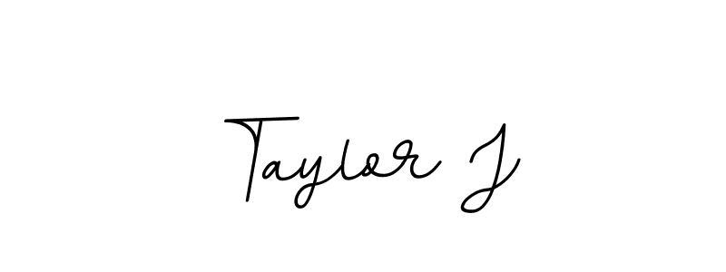 if you are searching for the best signature style for your name Taylor J. so please give up your signature search. here we have designed multiple signature styles  using BallpointsItalic-DORy9. Taylor J signature style 11 images and pictures png