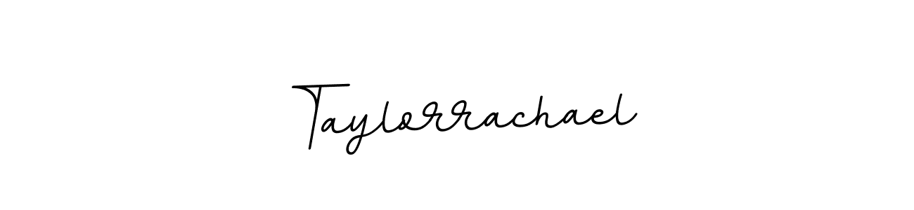 The best way (BallpointsItalic-DORy9) to make a short signature is to pick only two or three words in your name. The name Taylorrachael include a total of six letters. For converting this name. Taylorrachael signature style 11 images and pictures png