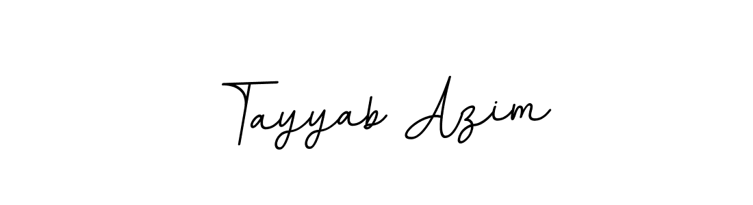 Make a short Tayyab Azim signature style. Manage your documents anywhere anytime using BallpointsItalic-DORy9. Create and add eSignatures, submit forms, share and send files easily. Tayyab Azim signature style 11 images and pictures png