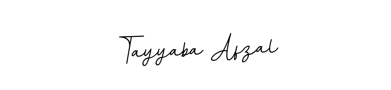 Use a signature maker to create a handwritten signature online. With this signature software, you can design (BallpointsItalic-DORy9) your own signature for name Tayyaba Afzal. Tayyaba Afzal signature style 11 images and pictures png