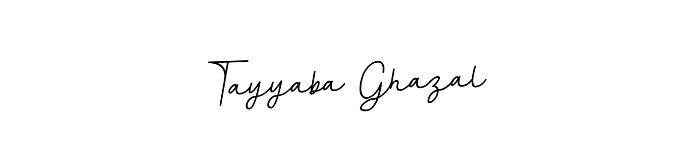 BallpointsItalic-DORy9 is a professional signature style that is perfect for those who want to add a touch of class to their signature. It is also a great choice for those who want to make their signature more unique. Get Tayyaba Ghazal name to fancy signature for free. Tayyaba Ghazal signature style 11 images and pictures png