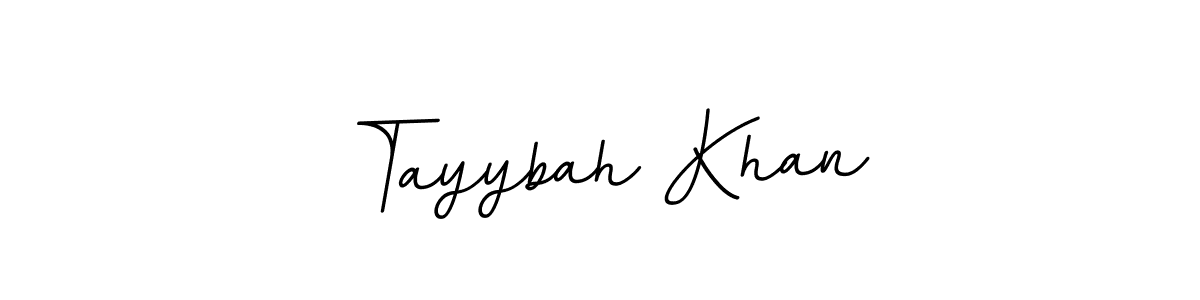 BallpointsItalic-DORy9 is a professional signature style that is perfect for those who want to add a touch of class to their signature. It is also a great choice for those who want to make their signature more unique. Get Tayybah Khan name to fancy signature for free. Tayybah Khan signature style 11 images and pictures png