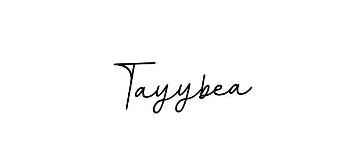 The best way (BallpointsItalic-DORy9) to make a short signature is to pick only two or three words in your name. The name Tayybea include a total of six letters. For converting this name. Tayybea signature style 11 images and pictures png