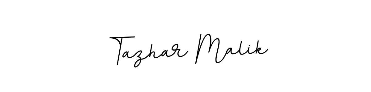 Tazhar Malik stylish signature style. Best Handwritten Sign (BallpointsItalic-DORy9) for my name. Handwritten Signature Collection Ideas for my name Tazhar Malik. Tazhar Malik signature style 11 images and pictures png