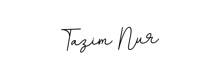 You can use this online signature creator to create a handwritten signature for the name Tazim Nur. This is the best online autograph maker. Tazim Nur signature style 11 images and pictures png