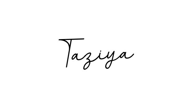 How to make Taziya name signature. Use BallpointsItalic-DORy9 style for creating short signs online. This is the latest handwritten sign. Taziya signature style 11 images and pictures png