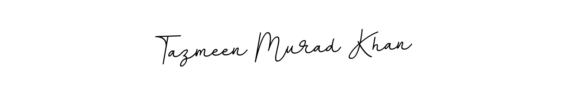 Create a beautiful signature design for name Tazmeen Murad Khan. With this signature (BallpointsItalic-DORy9) fonts, you can make a handwritten signature for free. Tazmeen Murad Khan signature style 11 images and pictures png