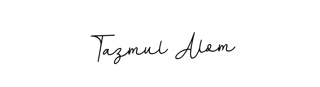 Tazmul Alom stylish signature style. Best Handwritten Sign (BallpointsItalic-DORy9) for my name. Handwritten Signature Collection Ideas for my name Tazmul Alom. Tazmul Alom signature style 11 images and pictures png