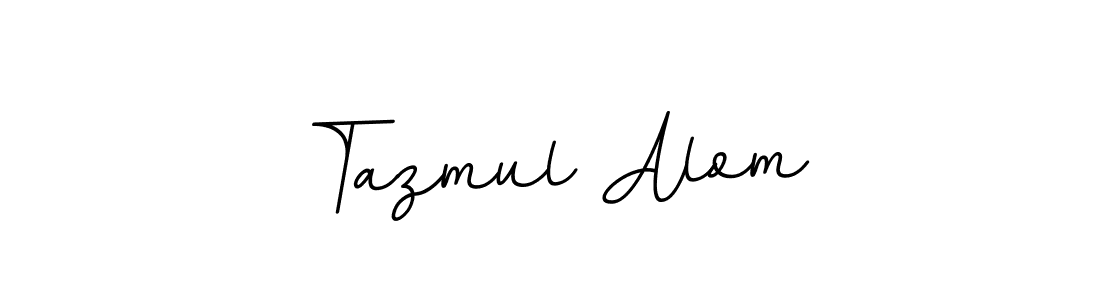 How to make Tazmul Alom signature? BallpointsItalic-DORy9 is a professional autograph style. Create handwritten signature for Tazmul Alom name. Tazmul Alom signature style 11 images and pictures png