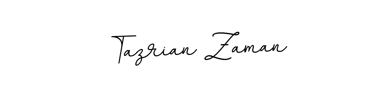Tazrian Zaman stylish signature style. Best Handwritten Sign (BallpointsItalic-DORy9) for my name. Handwritten Signature Collection Ideas for my name Tazrian Zaman. Tazrian Zaman signature style 11 images and pictures png