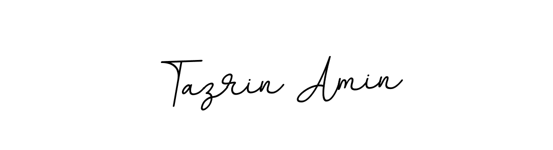 Make a beautiful signature design for name Tazrin Amin. With this signature (BallpointsItalic-DORy9) style, you can create a handwritten signature for free. Tazrin Amin signature style 11 images and pictures png
