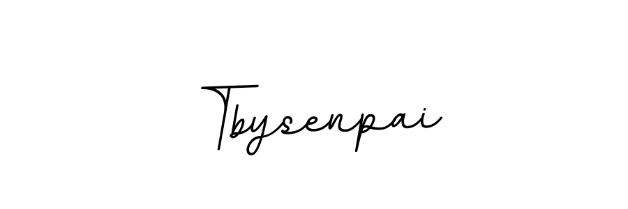 You should practise on your own different ways (BallpointsItalic-DORy9) to write your name (Tbysenpai) in signature. don't let someone else do it for you. Tbysenpai signature style 11 images and pictures png