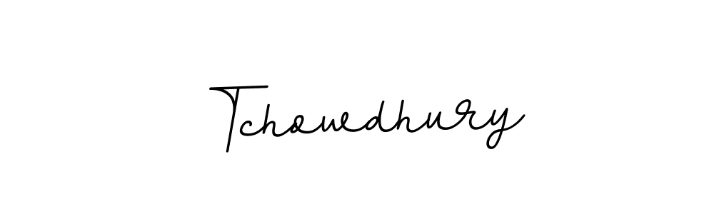 Also we have Tchowdhury name is the best signature style. Create professional handwritten signature collection using BallpointsItalic-DORy9 autograph style. Tchowdhury signature style 11 images and pictures png