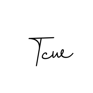 Design your own signature with our free online signature maker. With this signature software, you can create a handwritten (BallpointsItalic-DORy9) signature for name Tcw. Tcw signature style 11 images and pictures png