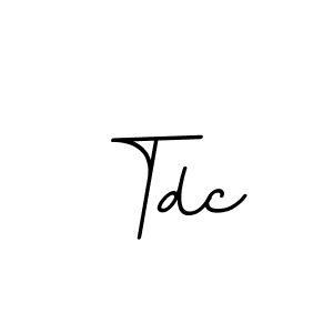 Tdc stylish signature style. Best Handwritten Sign (BallpointsItalic-DORy9) for my name. Handwritten Signature Collection Ideas for my name Tdc. Tdc signature style 11 images and pictures png