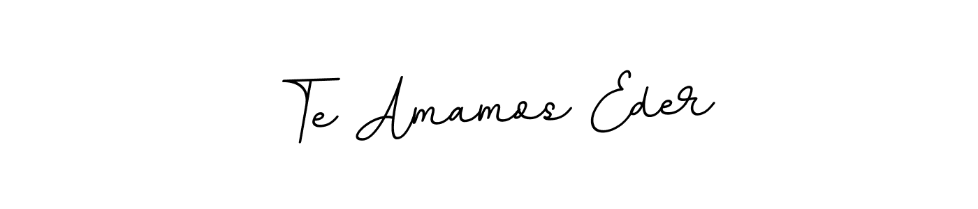 Also we have Te Amamos Eder name is the best signature style. Create professional handwritten signature collection using BallpointsItalic-DORy9 autograph style. Te Amamos Eder signature style 11 images and pictures png