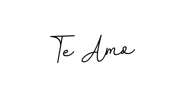 You should practise on your own different ways (BallpointsItalic-DORy9) to write your name (Te Amo) in signature. don't let someone else do it for you. Te Amo signature style 11 images and pictures png