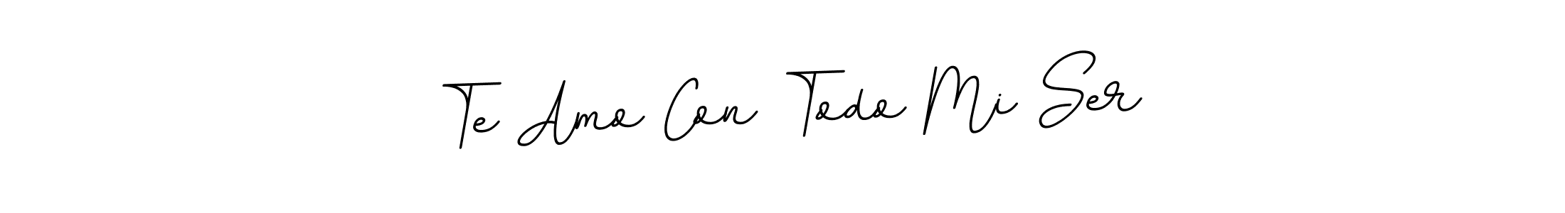 Also You can easily find your signature by using the search form. We will create Te Amo Con Todo Mi Ser name handwritten signature images for you free of cost using BallpointsItalic-DORy9 sign style. Te Amo Con Todo Mi Ser signature style 11 images and pictures png