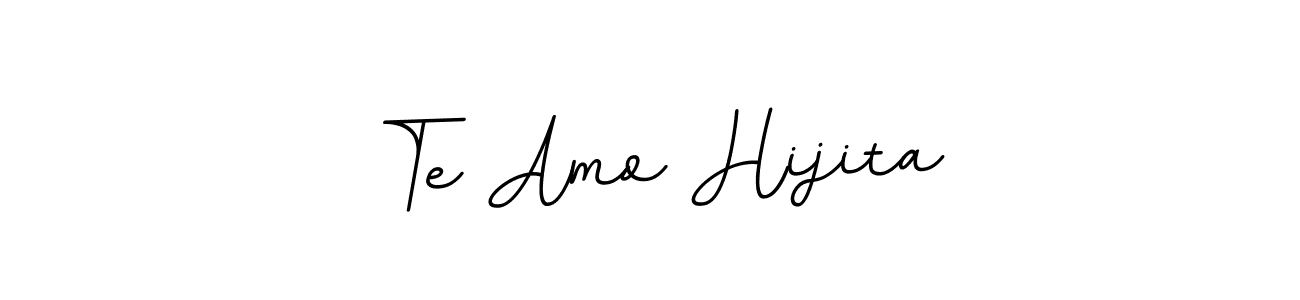 BallpointsItalic-DORy9 is a professional signature style that is perfect for those who want to add a touch of class to their signature. It is also a great choice for those who want to make their signature more unique. Get Te Amo Hijita name to fancy signature for free. Te Amo Hijita signature style 11 images and pictures png