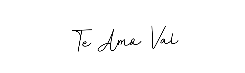 How to make Te Amo Val signature? BallpointsItalic-DORy9 is a professional autograph style. Create handwritten signature for Te Amo Val name. Te Amo Val signature style 11 images and pictures png