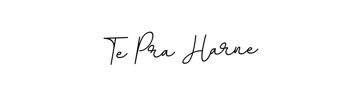 The best way (BallpointsItalic-DORy9) to make a short signature is to pick only two or three words in your name. The name Te Pra Harne include a total of six letters. For converting this name. Te Pra Harne signature style 11 images and pictures png