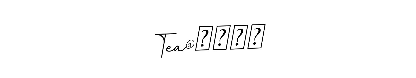 You should practise on your own different ways (BallpointsItalic-DORy9) to write your name (Tea@ナケナシ) in signature. don't let someone else do it for you. Tea@ナケナシ signature style 11 images and pictures png