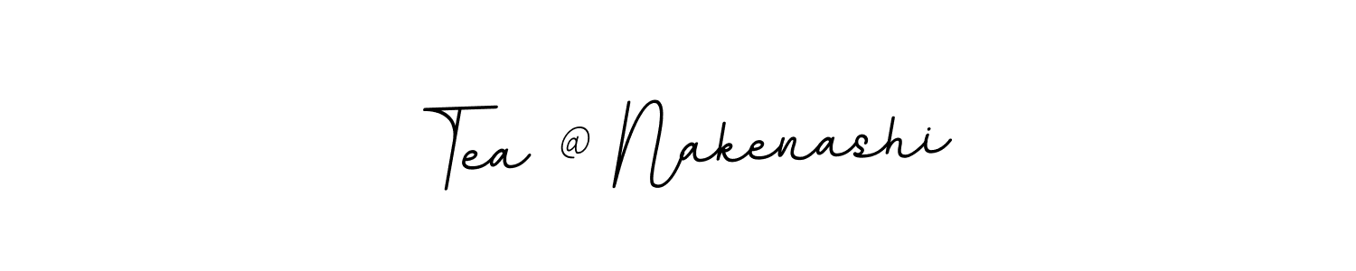 The best way (BallpointsItalic-DORy9) to make a short signature is to pick only two or three words in your name. The name Tea @ Nakenashi include a total of six letters. For converting this name. Tea @ Nakenashi signature style 11 images and pictures png