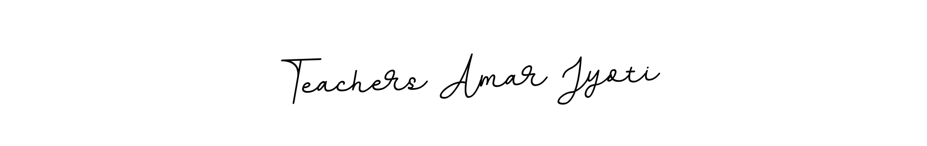 Teachers Amar Jyoti stylish signature style. Best Handwritten Sign (BallpointsItalic-DORy9) for my name. Handwritten Signature Collection Ideas for my name Teachers Amar Jyoti. Teachers Amar Jyoti signature style 11 images and pictures png