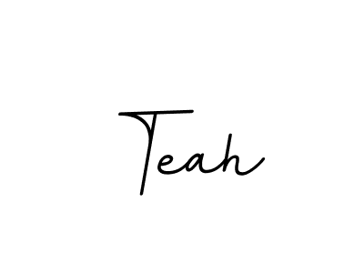 Also You can easily find your signature by using the search form. We will create Teah name handwritten signature images for you free of cost using BallpointsItalic-DORy9 sign style. Teah signature style 11 images and pictures png