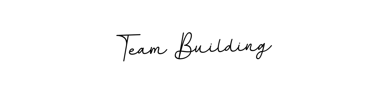 How to make Team Building signature? BallpointsItalic-DORy9 is a professional autograph style. Create handwritten signature for Team Building name. Team Building signature style 11 images and pictures png