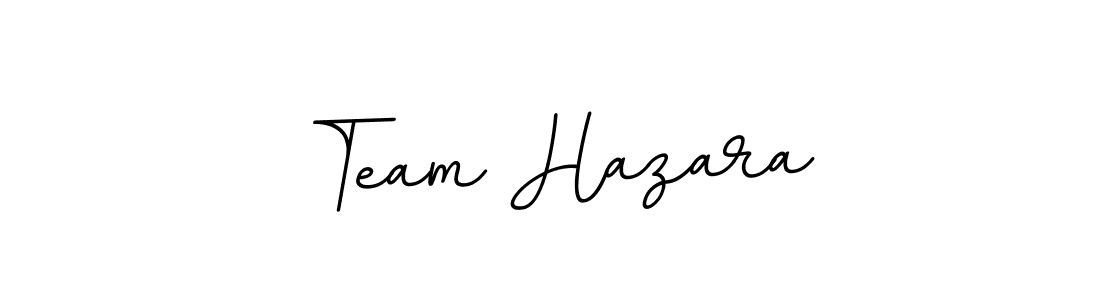 Make a beautiful signature design for name Team Hazara. With this signature (BallpointsItalic-DORy9) style, you can create a handwritten signature for free. Team Hazara signature style 11 images and pictures png