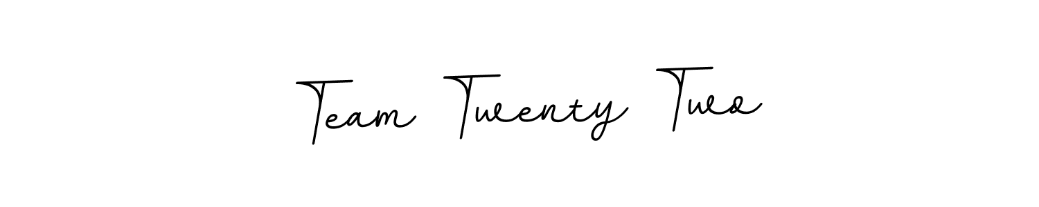 BallpointsItalic-DORy9 is a professional signature style that is perfect for those who want to add a touch of class to their signature. It is also a great choice for those who want to make their signature more unique. Get Team Twenty Two name to fancy signature for free. Team Twenty Two signature style 11 images and pictures png