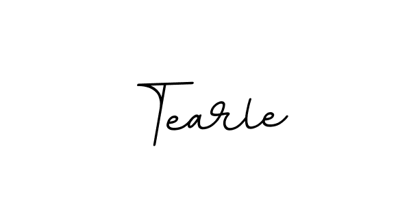 Design your own signature with our free online signature maker. With this signature software, you can create a handwritten (BallpointsItalic-DORy9) signature for name Tearle. Tearle signature style 11 images and pictures png