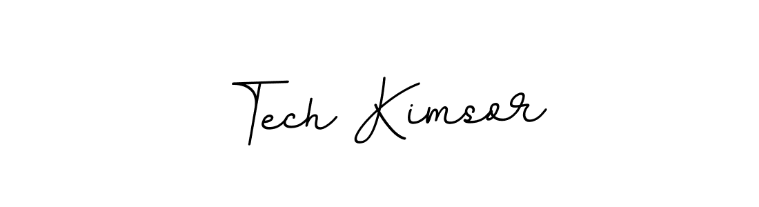 How to make Tech Kimsor signature? BallpointsItalic-DORy9 is a professional autograph style. Create handwritten signature for Tech Kimsor name. Tech Kimsor signature style 11 images and pictures png