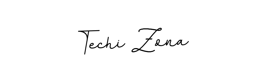 Techi Zona stylish signature style. Best Handwritten Sign (BallpointsItalic-DORy9) for my name. Handwritten Signature Collection Ideas for my name Techi Zona. Techi Zona signature style 11 images and pictures png