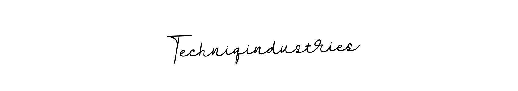 How to make Techniqindustries signature? BallpointsItalic-DORy9 is a professional autograph style. Create handwritten signature for Techniqindustries name. Techniqindustries signature style 11 images and pictures png