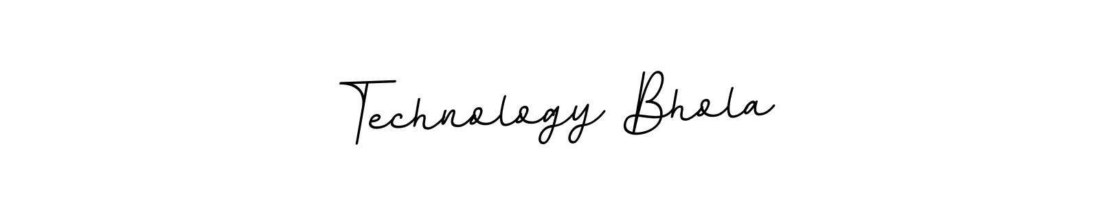 Similarly BallpointsItalic-DORy9 is the best handwritten signature design. Signature creator online .You can use it as an online autograph creator for name Technology Bhola. Technology Bhola signature style 11 images and pictures png