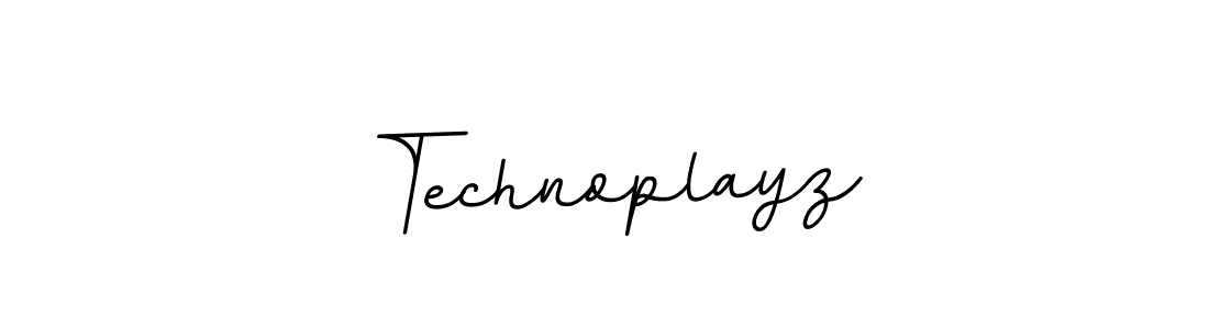 How to make Technoplayz signature? BallpointsItalic-DORy9 is a professional autograph style. Create handwritten signature for Technoplayz name. Technoplayz signature style 11 images and pictures png