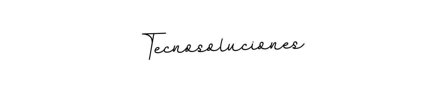 Also we have Tecnosoluciones name is the best signature style. Create professional handwritten signature collection using BallpointsItalic-DORy9 autograph style. Tecnosoluciones signature style 11 images and pictures png
