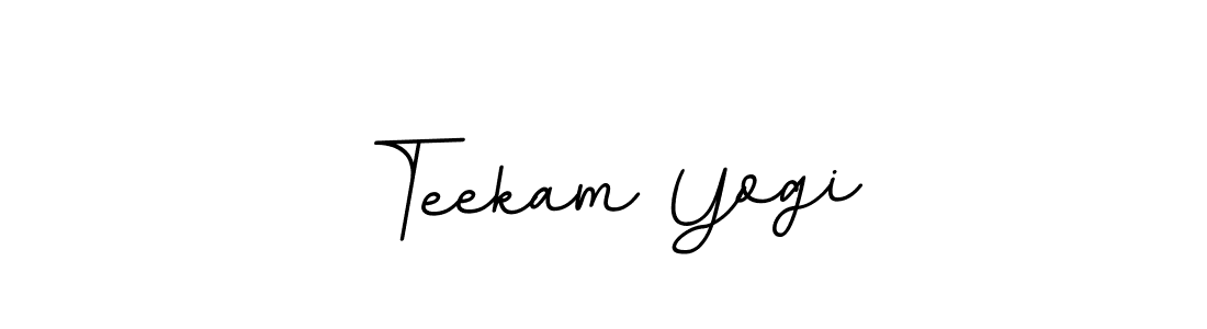 if you are searching for the best signature style for your name Teekam Yogi. so please give up your signature search. here we have designed multiple signature styles  using BallpointsItalic-DORy9. Teekam Yogi signature style 11 images and pictures png