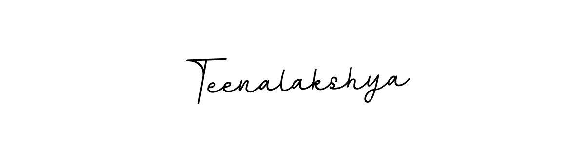 Make a beautiful signature design for name Teenalakshya. With this signature (BallpointsItalic-DORy9) style, you can create a handwritten signature for free. Teenalakshya signature style 11 images and pictures png