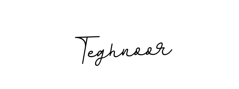 Use a signature maker to create a handwritten signature online. With this signature software, you can design (BallpointsItalic-DORy9) your own signature for name Teghnoor. Teghnoor signature style 11 images and pictures png